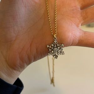 Juicy Couture snowflake necklace